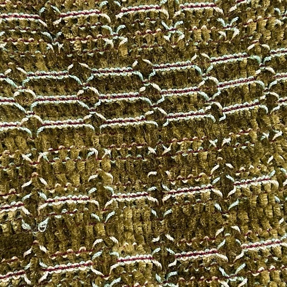 Free People Olive Green Easy To Love Mini Dress Velvet Short Sleeve Size… - Picture 5 of 13